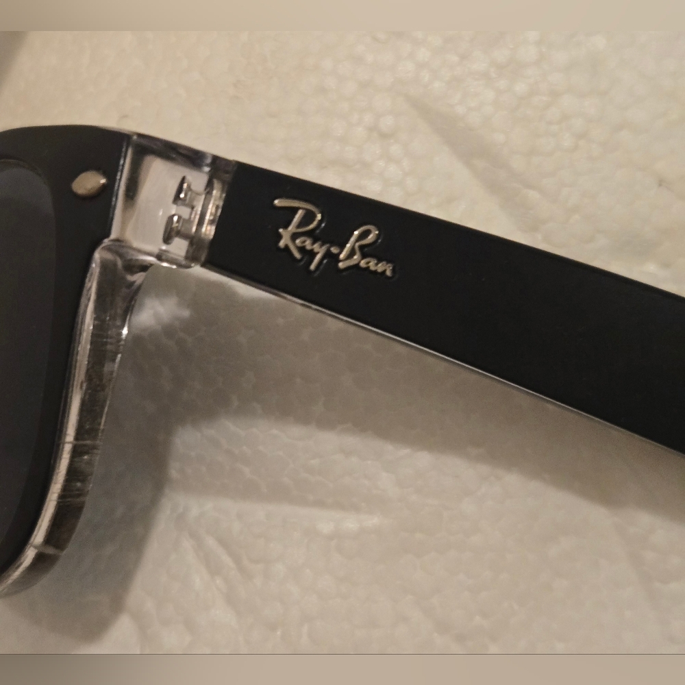 Ray-Ban Wayfarer Black Frame Prescription Lens - Picture 6 of 10